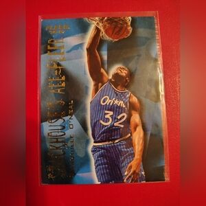 Shaquille O'Neal 1996-97 Fleer Stackhouse's All-Fleer card #9 Orlando Magic Card